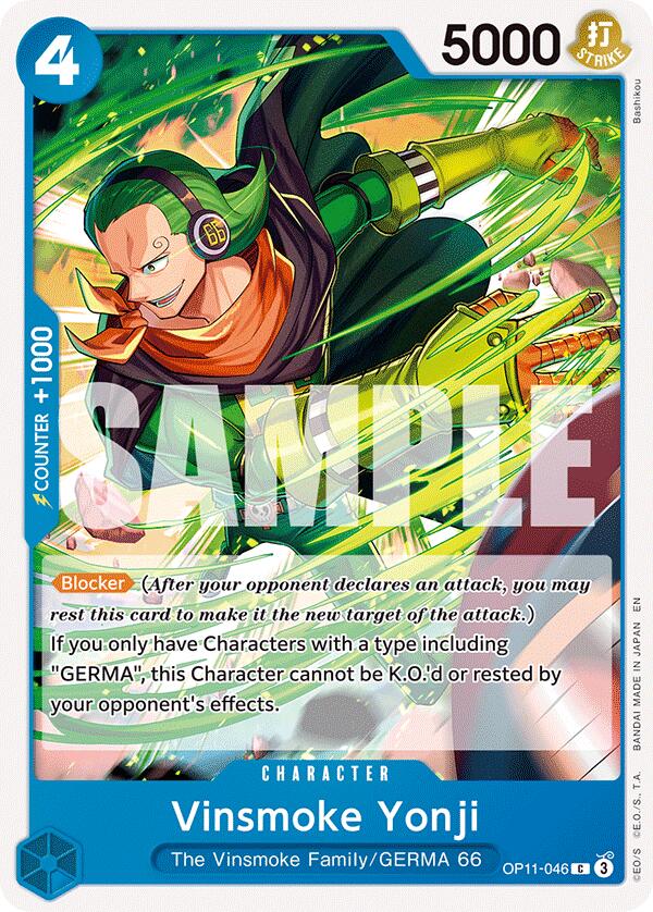 Vinsmoke Yonji [A Fist of Divine Speed] Bandai