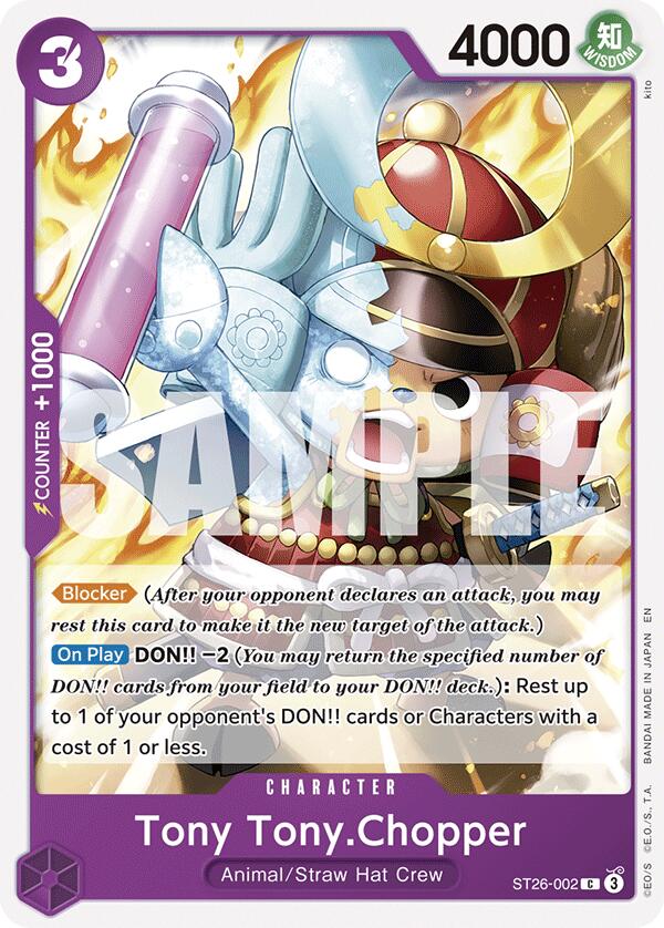 Tony Tony.Chopper [Starter Deck: Purple/Black Monkey.D.Luffy] Bandai
