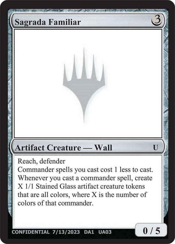 Sagrada Familiar [Mystery Booster] Magic: The Gathering