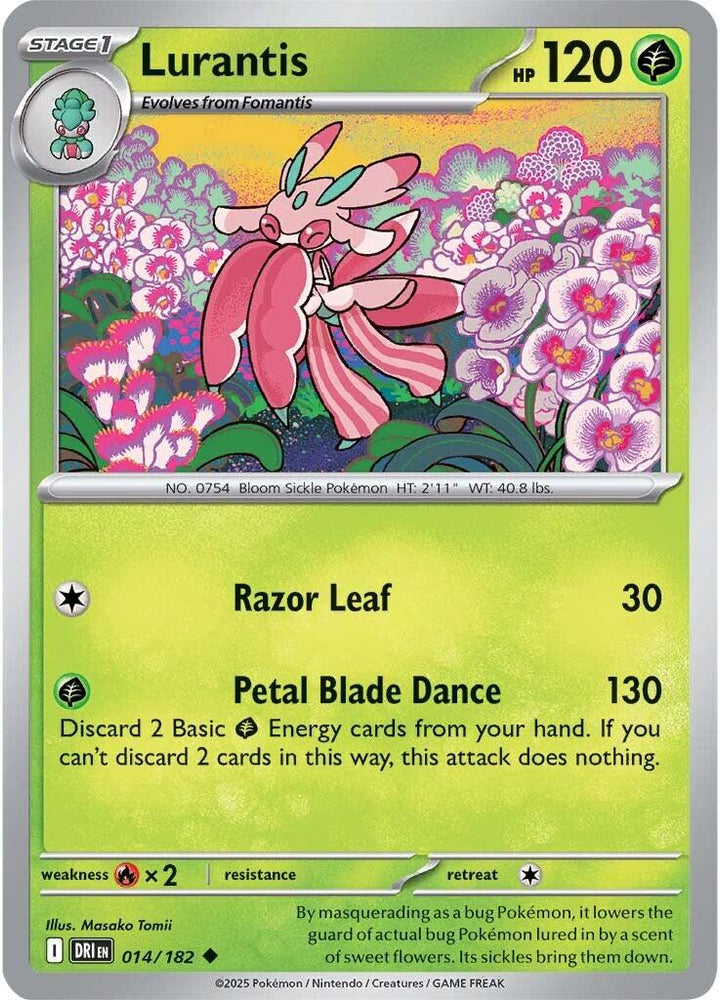 Lurantis (014/182) [Scarlet & Violet: Destined Rivals] Pokémon