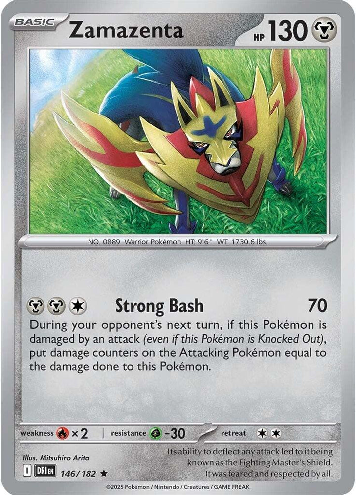 Zamazenta (146/182) [Scarlet & Violet: Destined Rivals] Pokémon