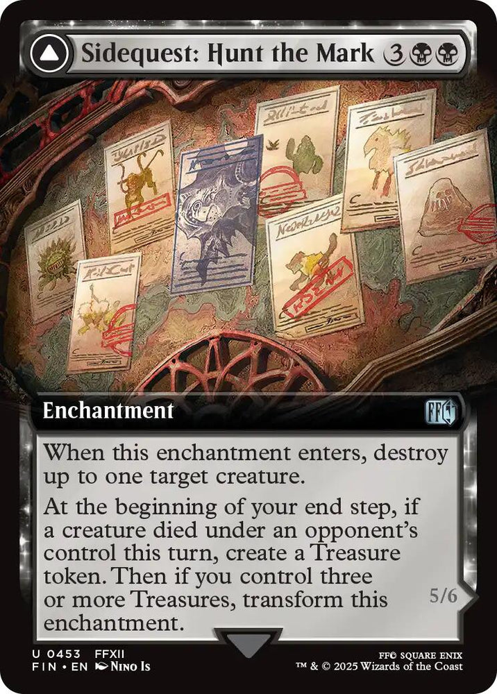 Sidequest: Hunt the Mark // Yiazmat, Ultimate Mark (Extended Art) [FINAL FANTASY] Magic: The Gathering