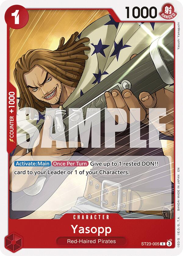 Yasopp [Starter Deck: Red Shanks] Bandai