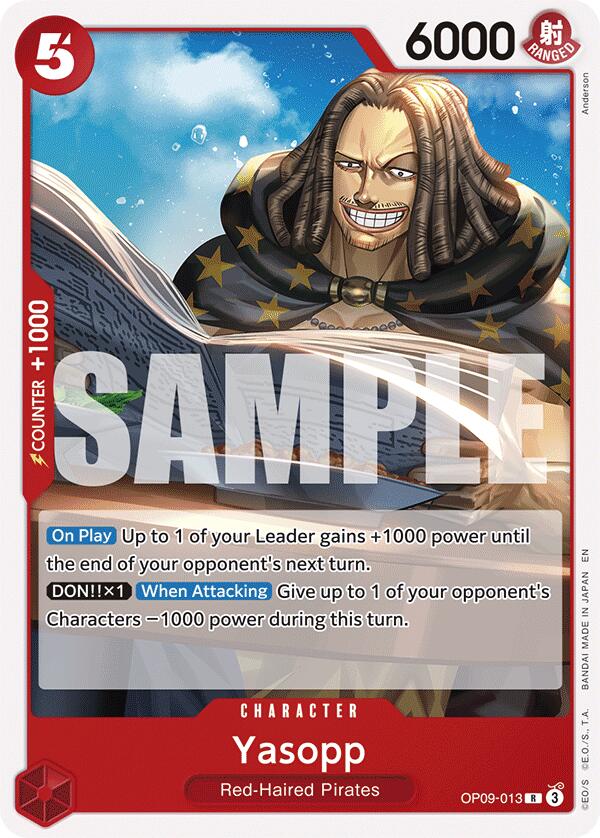 Yasopp (Reprint) [Starter Deck: Red Shanks] Bandai