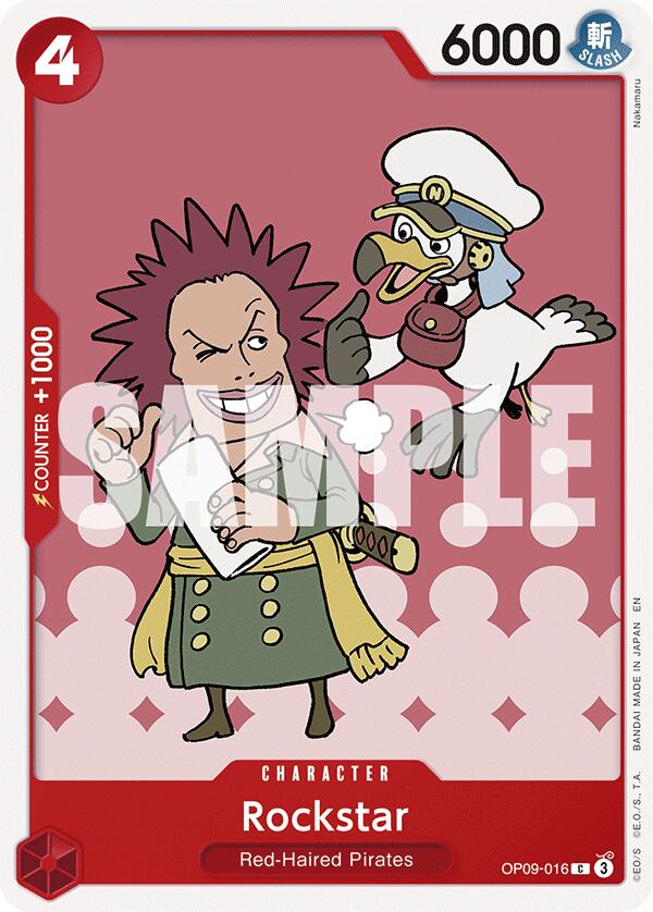 Rockstar (Reprint) [Starter Deck: Red Shanks] Bandai