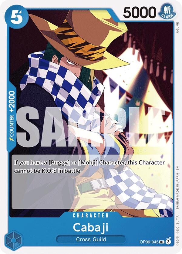Cabaji (Reprint) [Starter Deck: Blue Buggy] Bandai