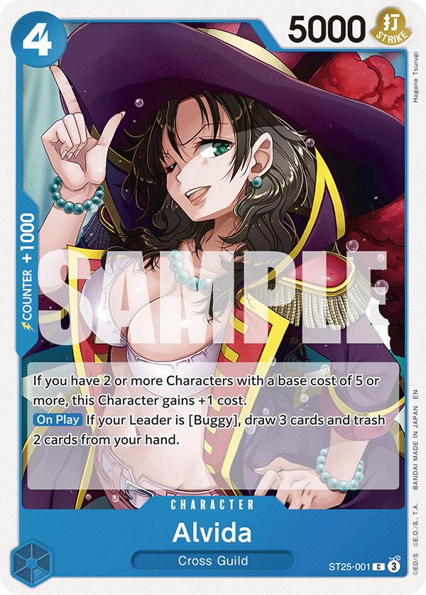 Alvida [Starter Deck: Blue Buggy] Bandai
