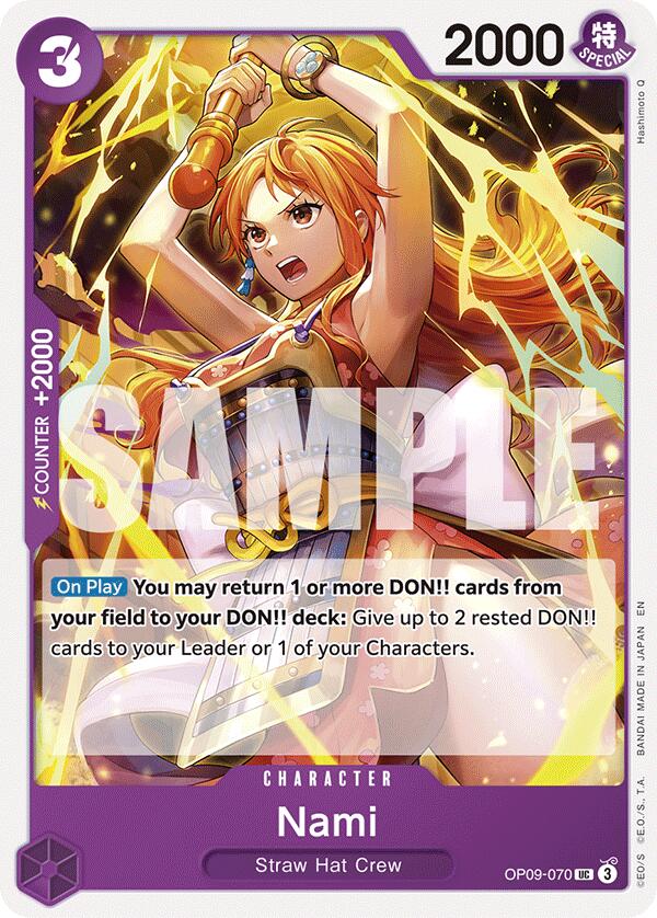 Nami (Reprint) [Starter Deck: Purple/Black Monkey.D.Luffy] Bandai