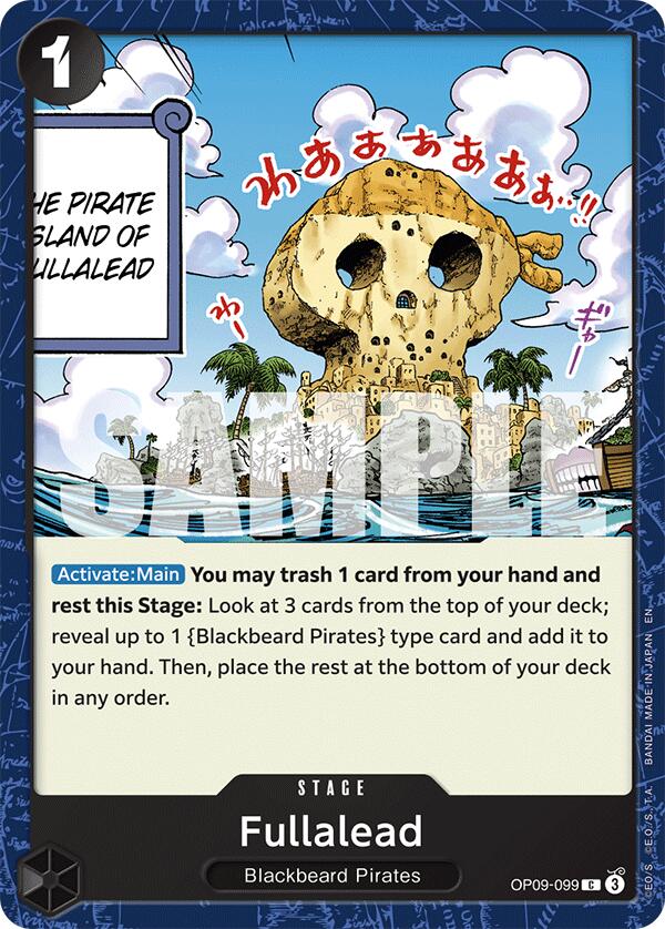 Fullalead (Reprint) [Starter Deck: Black Marshall.D.Teach] Bandai