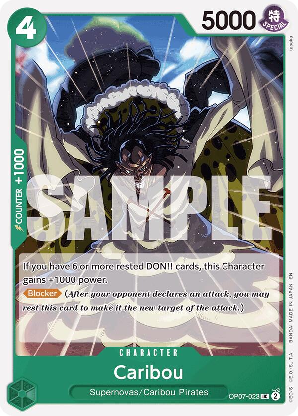 Caribou (Reprint) [Starter Deck: GREEN Jewelry Bonney] Bandai
