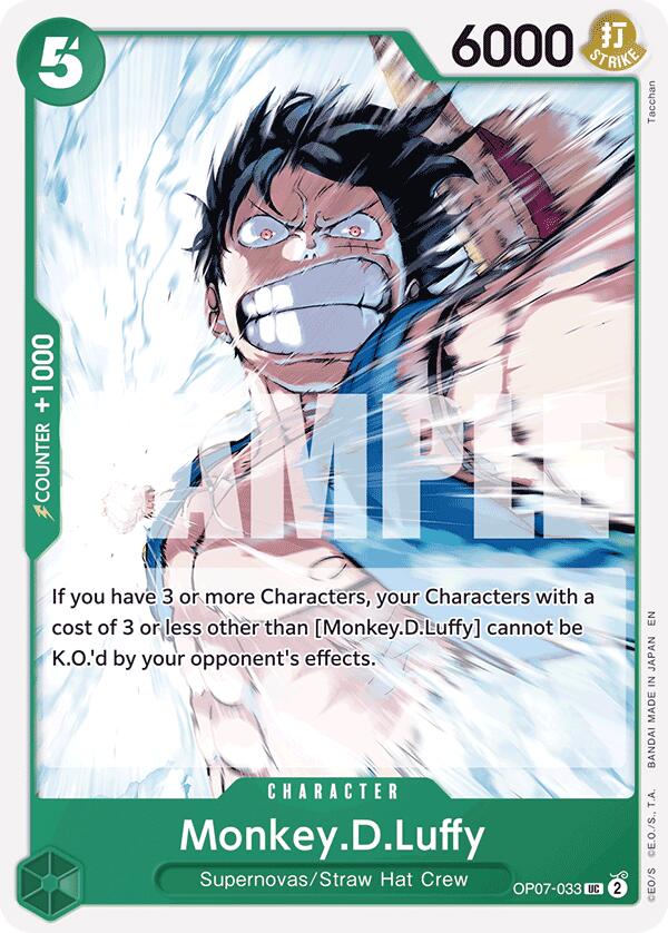 Monkey.D.Luffy (Reprint) [Starter Deck: GREEN Jewelry Bonney] Bandai