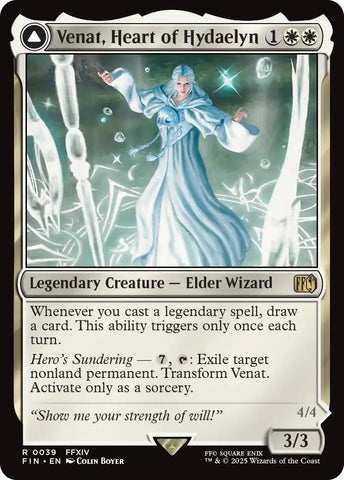 Venat, Heart of Hydaelyn // Hydaelyn, the Mothercrystal [FINAL FANTASY] Magic: The Gathering