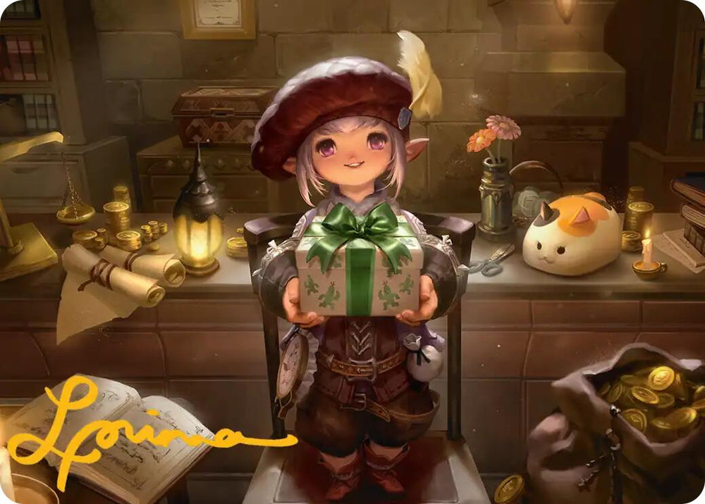 Tataru Taru Art Card (Gold-Stamped Signature) [FINAL FANTASY Art Series] Magic: The Gathering