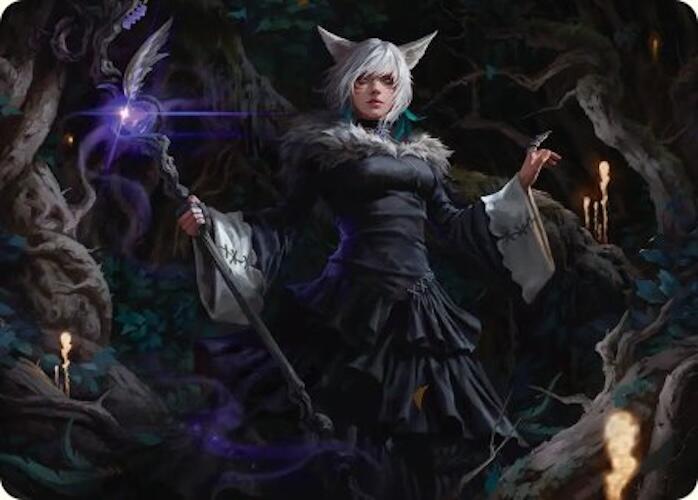 Y'shtola, Night's Blessed Art Card (21) [FINAL FANTASY Art Series] Magic: The Gathering