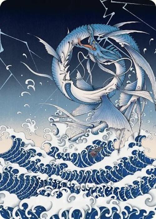 Summon: Leviathan Art Card [FINAL FANTASY Art Series] Magic: The Gathering