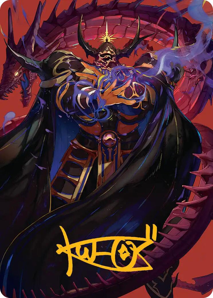 Golbez, Crystal Collector Art Card (Gold-Stamped Signature) [FINAL FANTASY Art Series] Magic: The Gathering