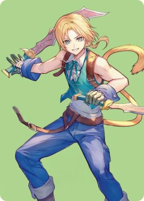 Zidane, Tantalus Thief Art Card [FINAL FANTASY Art Series] Magic: The Gathering