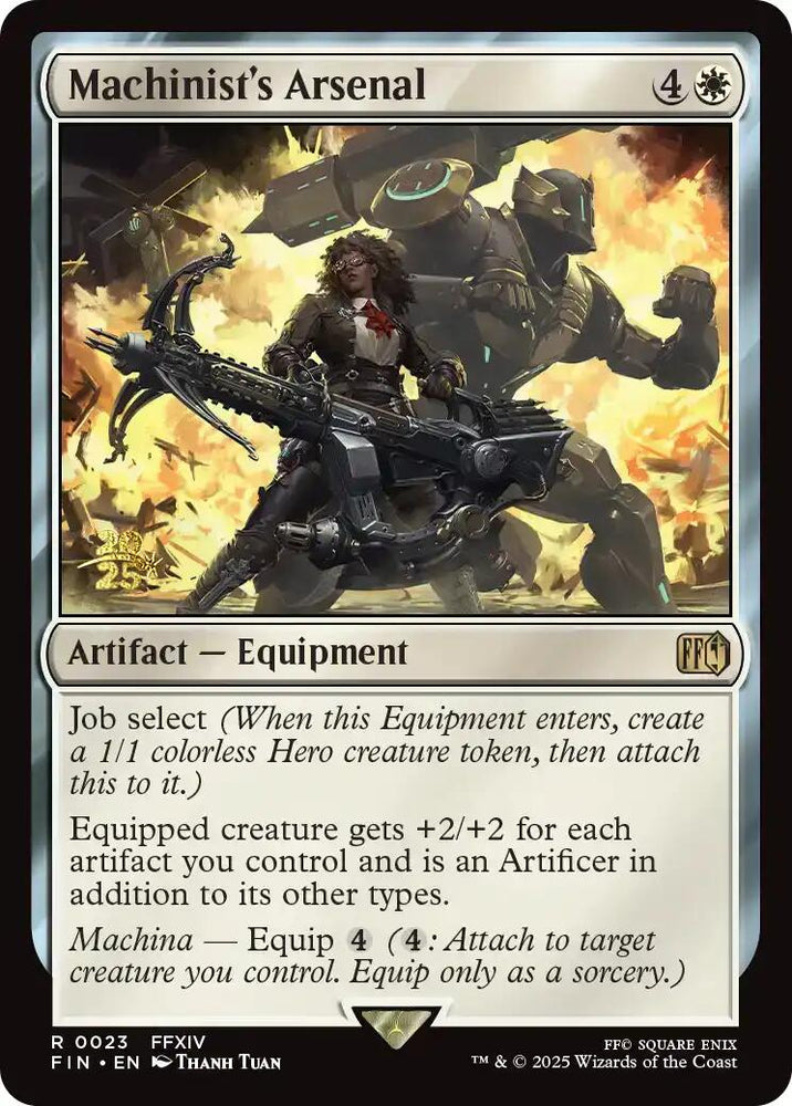Machinist's Arsenal [FINAL FANTASY Prerelease Promo] Magic: The Gathering