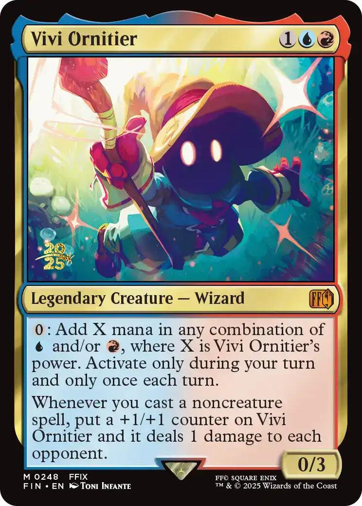 Vivi Ornitier [FINAL FANTASY Prerelease Promo] Magic: The Gathering
