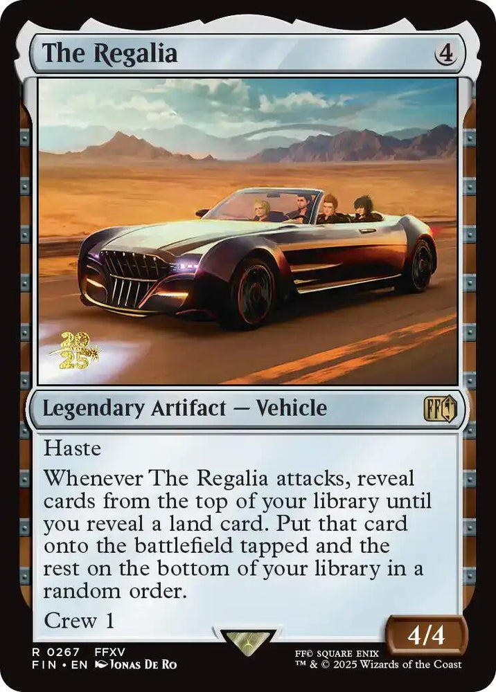The Regalia [FINAL FANTASY Prerelease Promo] Magic: The Gathering