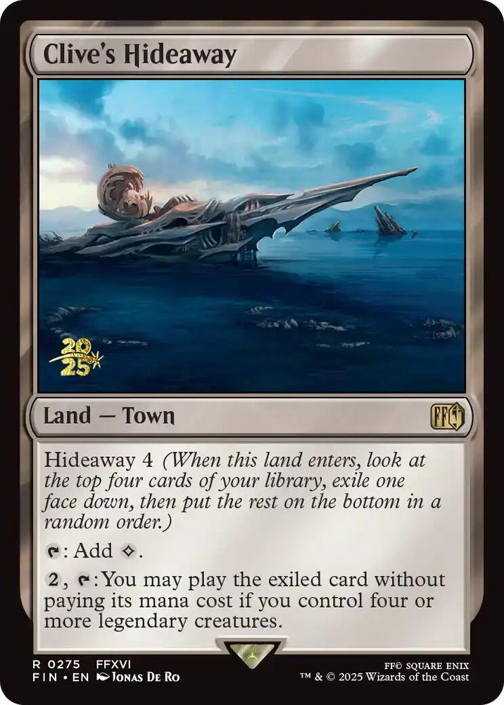 Clive's Hideaway [FINAL FANTASY Prerelease Promo] Magic: The Gathering