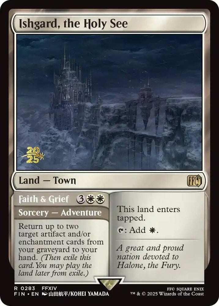 Ishgard, the Holy See [FINAL FANTASY Prerelease Promo] Magic: The Gathering