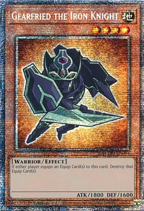 Gearfried the Iron Knight (Starlight Rare) [BLMM-EN004] Starlight Rare Yu-Gi-Oh!