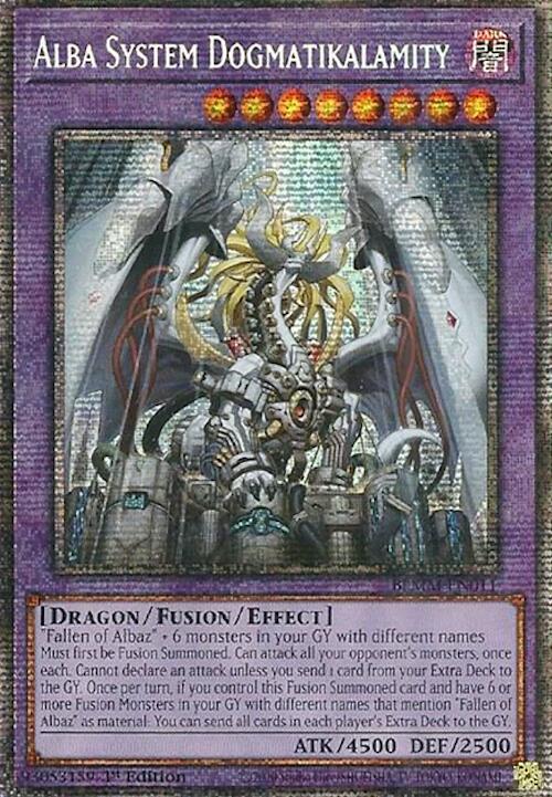 Alba System Dogmatikalamity (Starlight Rare) [BLMM-EN011] Starlight Rare Yu-Gi-Oh!