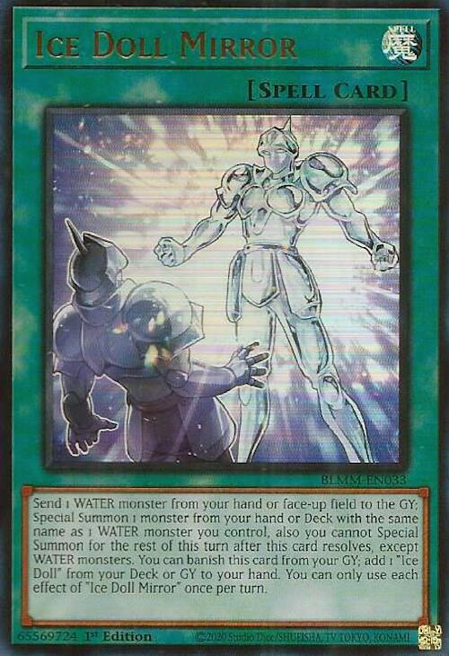 Ice Doll Mirror [BLMM-EN033] Ultra Rare Yu-Gi-Oh!