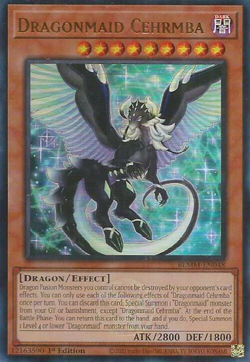 Dragonmaid Cehrmba [BLMM-EN048] Ultra Rare Yu-Gi-Oh!