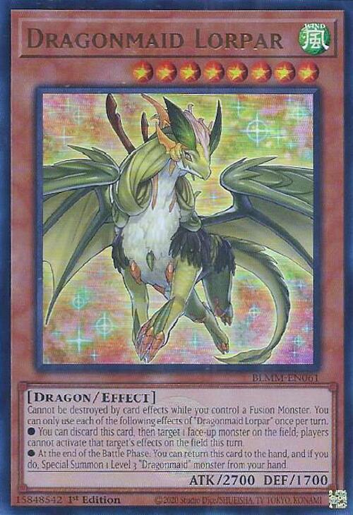 Dragonmaid Lorpar [BLMM-EN061] Ultra Rare Yu-Gi-Oh!