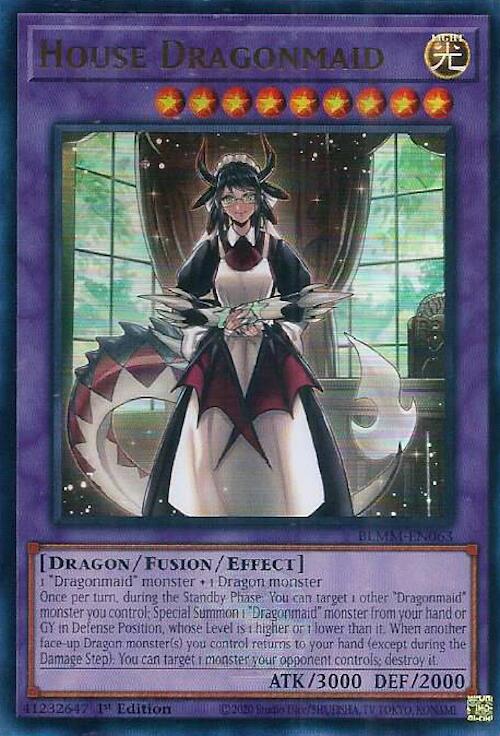 House Dragonmaid [BLMM-EN063] Ultra Rare Yu-Gi-Oh!