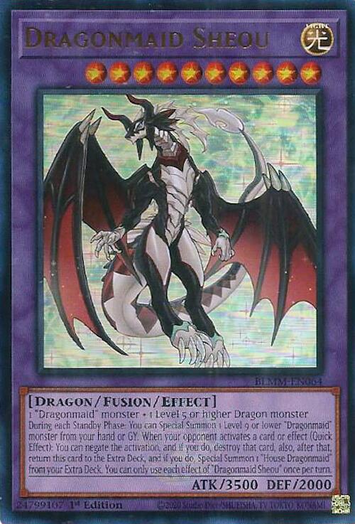Dragonmaid Sheou [BLMM-EN064] Ultra Rare Yu-Gi-Oh!