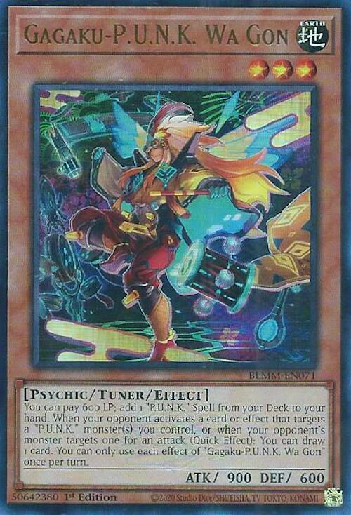 Gagaku-P.U.N.K. Wa Gon [BLMM-EN071] Ultra Rare Yu-Gi-Oh!