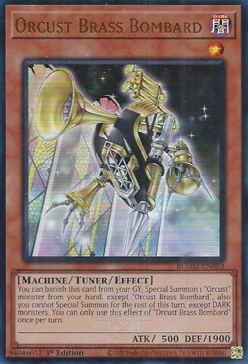 Orcust Brass Bombard [BLMM-EN083] Ultra Rare Yu-Gi-Oh!
