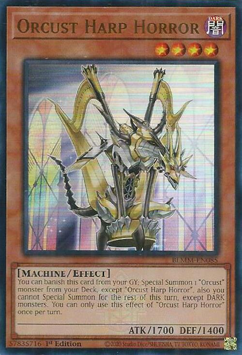 Orcust Harp Horror [BLMM-EN085] Ultra Rare Yu-Gi-Oh!