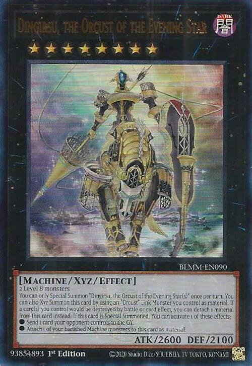 Dingirsu, the Orcust of the Evening Star [BLMM-EN090] Ultra Rare Yu-Gi-Oh!