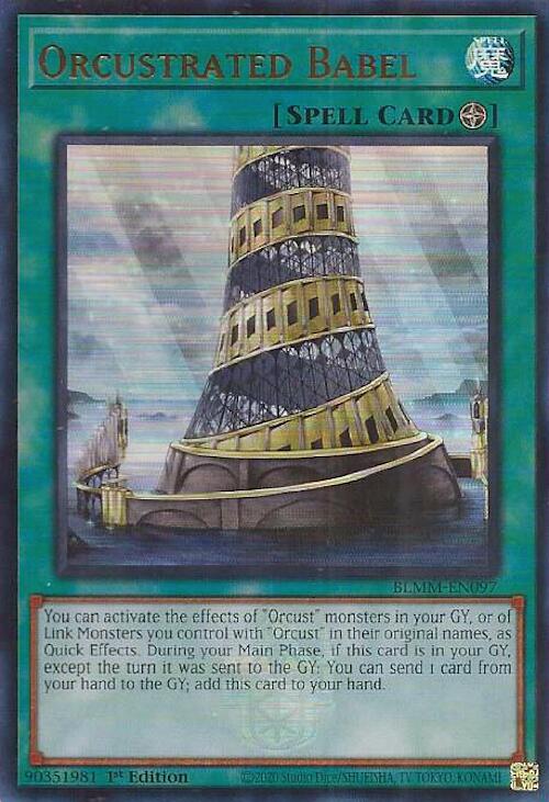Orcustrated Babel [BLMM-EN097] Ultra Rare Yu-Gi-Oh!
