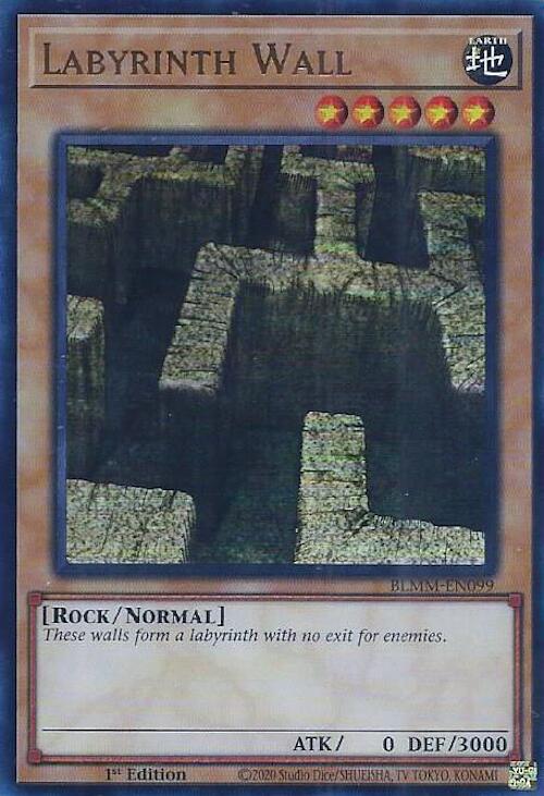 Labyrinth Wall [BLMM-EN099] Ultra Rare Yu-Gi-Oh!