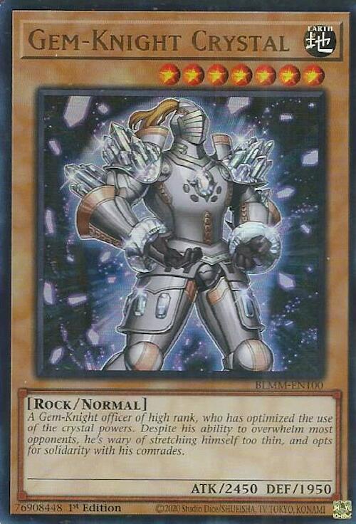 Gem-Knight Crystal [BLMM-EN100] Ultra Rare Yu-Gi-Oh!