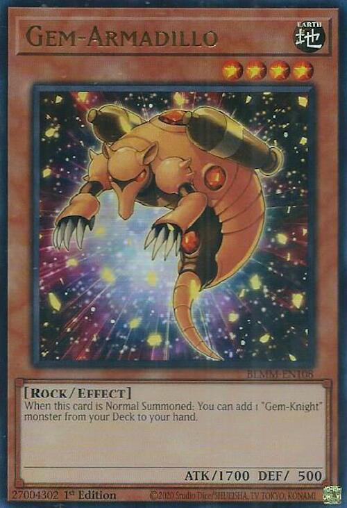 Gem-Armadillo [BLMM-EN108] Ultra Rare Yu-Gi-Oh!