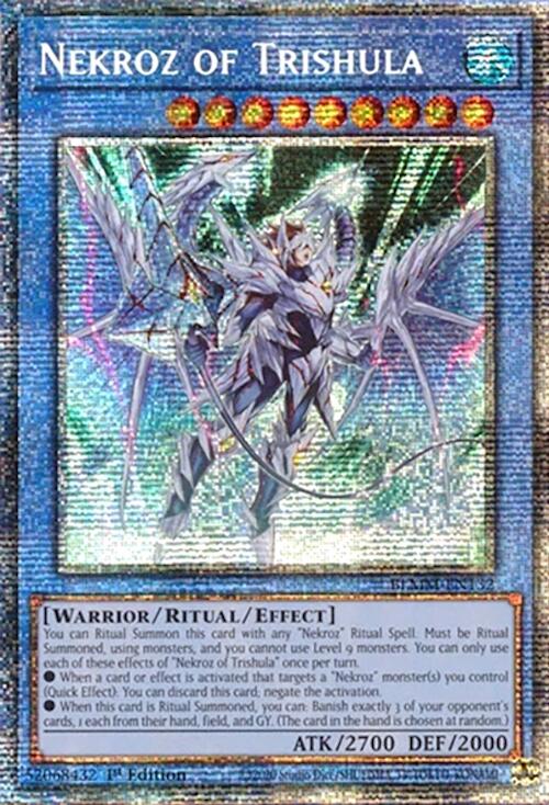 Nekroz of Trishula (Starlight Rare) [BLMM-EN132] Starlight Rare Yu-Gi-Oh!