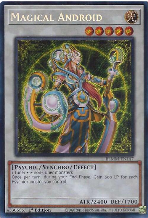 Magical Android [BLMM-EN147] Secret Rare Yu-Gi-Oh!