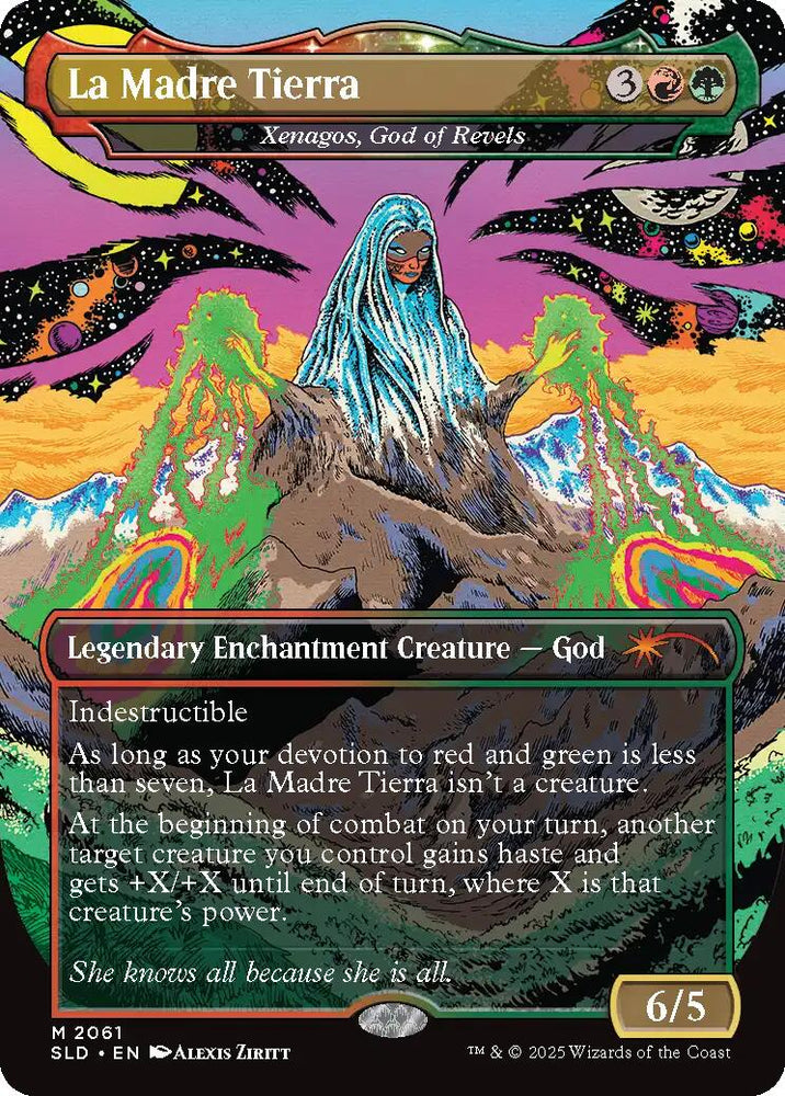 La Madre Tierra - Xenagos, God of Revels [Secret Lair Drop Series] Magic: The Gathering