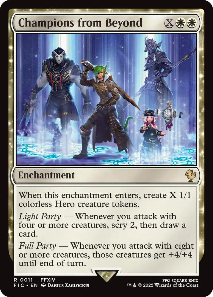 Champions from Beyond (Surge Foil) [FINAL FANTASY Commander] Magic: The Gathering