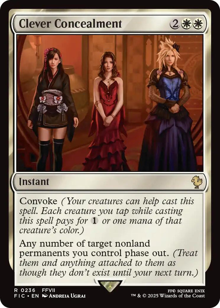 Clever Concealment (Surge Foil) [FINAL FANTASY Commander] Magic: The Gathering
