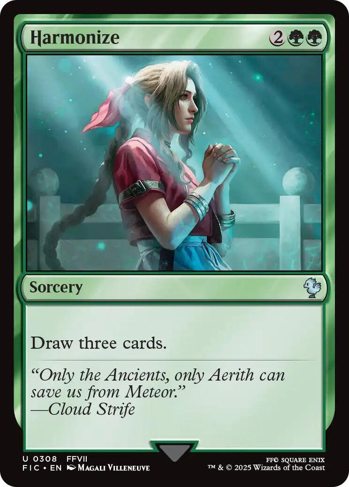 Harmonize (Surge Foil) [FINAL FANTASY Commander] Magic: The Gathering