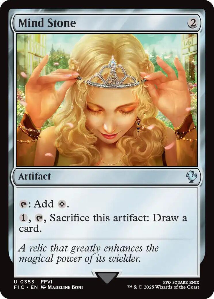 Mind Stone (Surge Foil) [FINAL FANTASY Commander] Magic: The Gathering