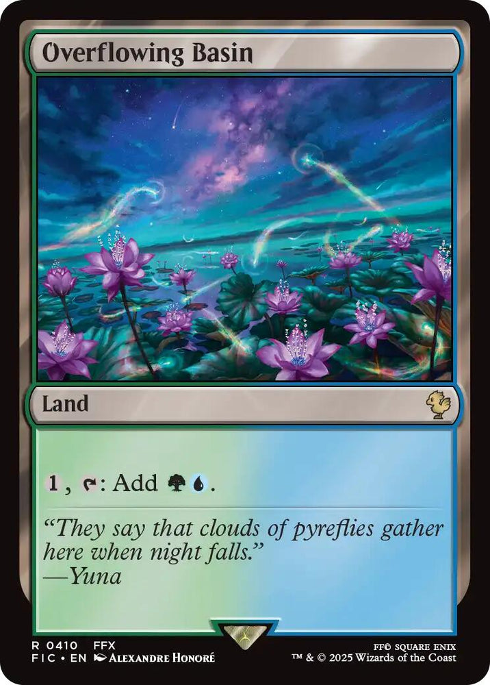 Overflowing Basin (Surge Foil) [FINAL FANTASY Commander] Magic: The Gathering