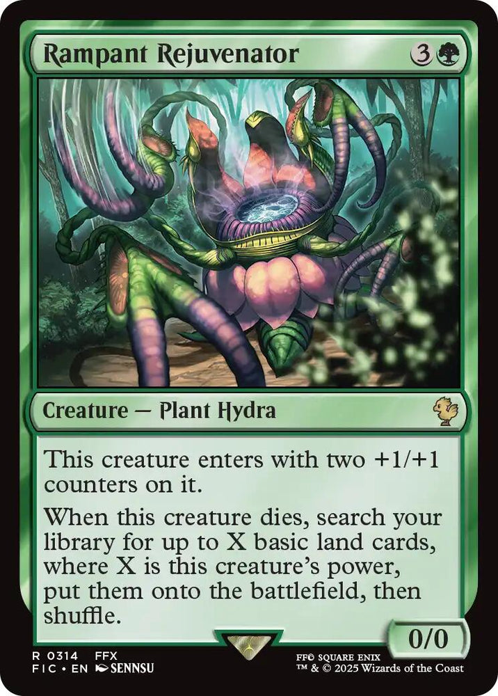 Rampant Rejuvenator (Surge Foil) [FINAL FANTASY Commander] Magic: The Gathering